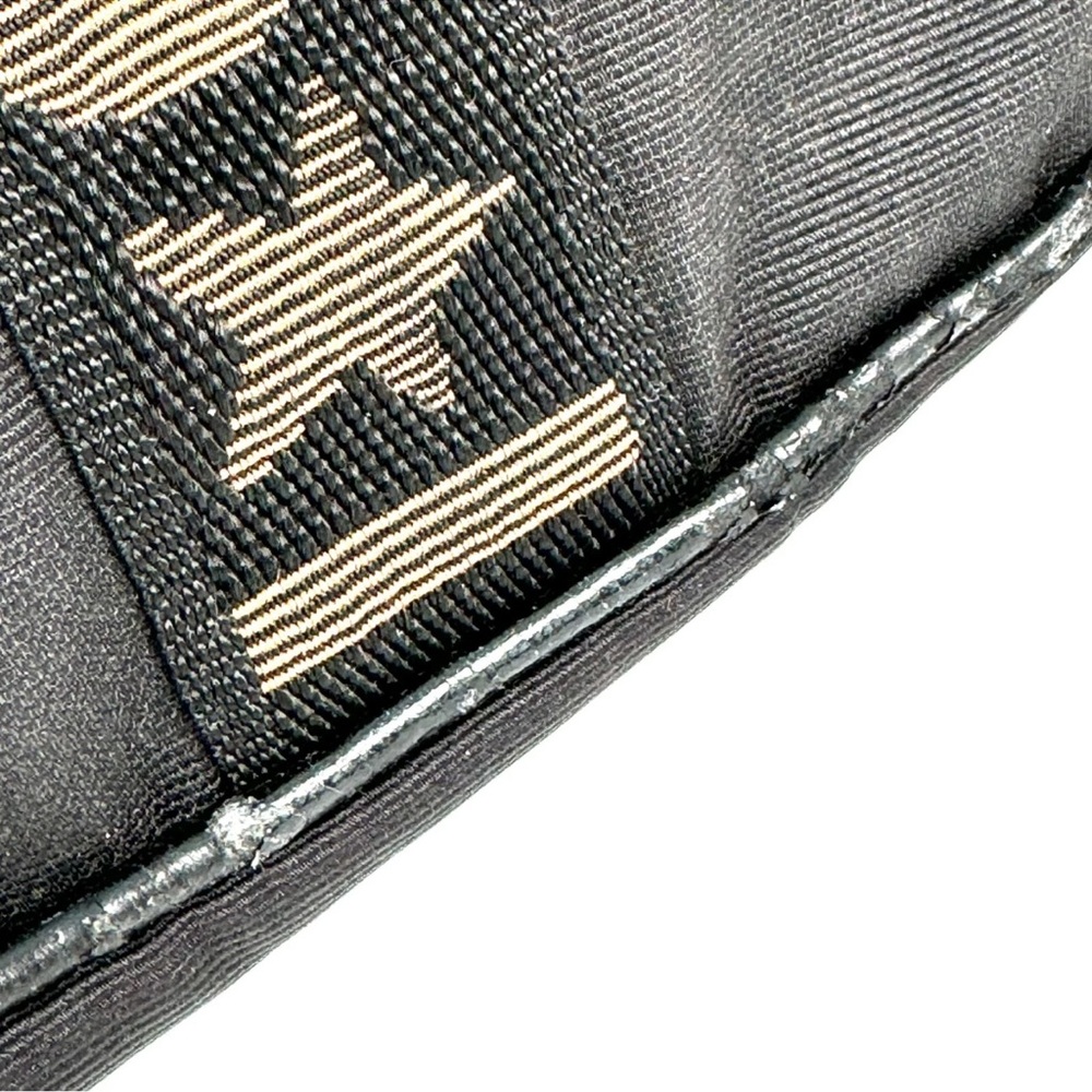 Authentic Fendi Black Roma Tote - Canvas and nylon- very good preloved condition - Picture 10 of 13